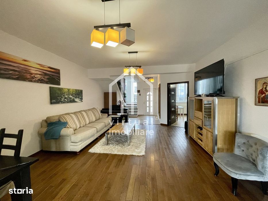 Casa cu 4 camere, 2 bai, terasa+balcon,3 locuri de parcare-C.Cisnadiei