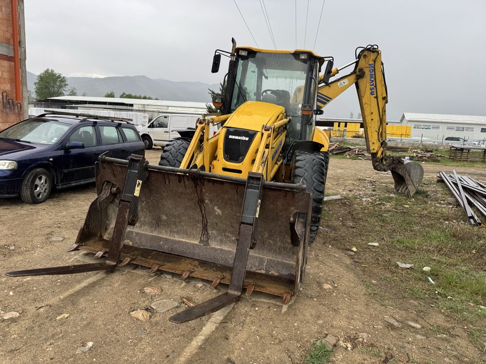 Komatsu WB97s Комбиниран Багер
