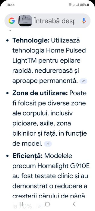 Vind epilator laser IPL pentru epilare definitivă 5 nivele