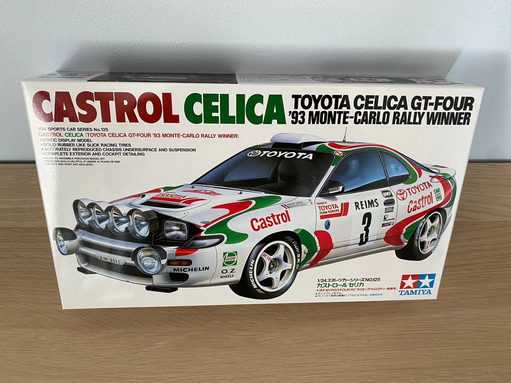 Tamiya Celica GT-FOUR WRC Monte Carlo 1/24 #24125 kit de construit