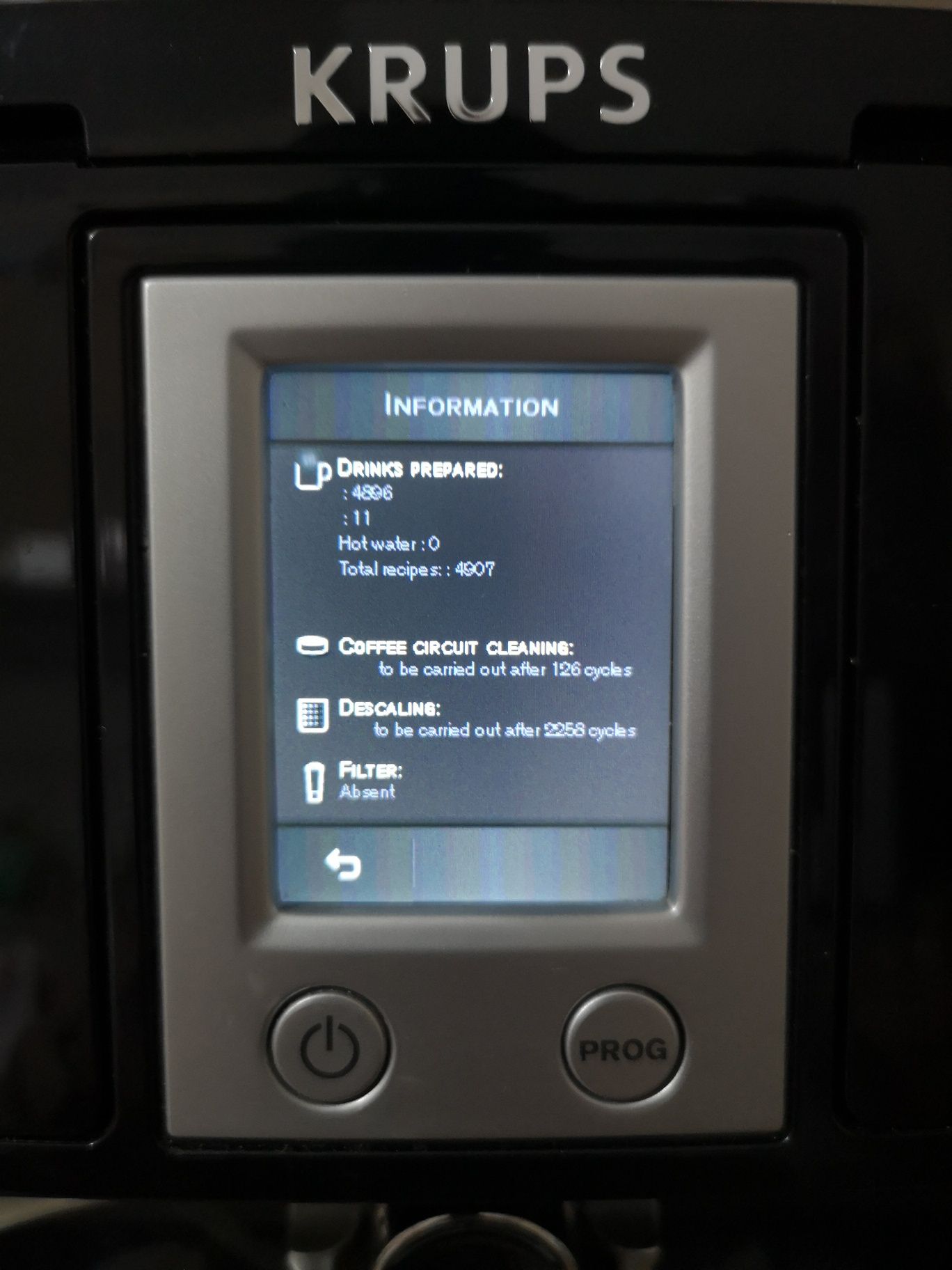 Expresor krups ea8808 impecabil cu touchscreen