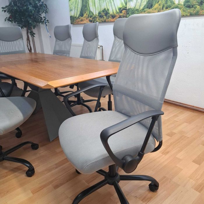 Masa extensibila ARAGON + 8 Scaune Birou