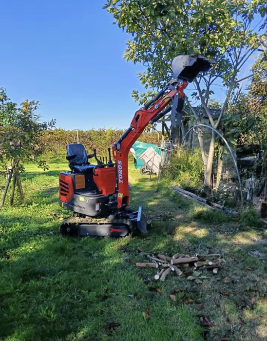 Mini Excavator Manufacturer Kubota Engine Digger 1000 Kg