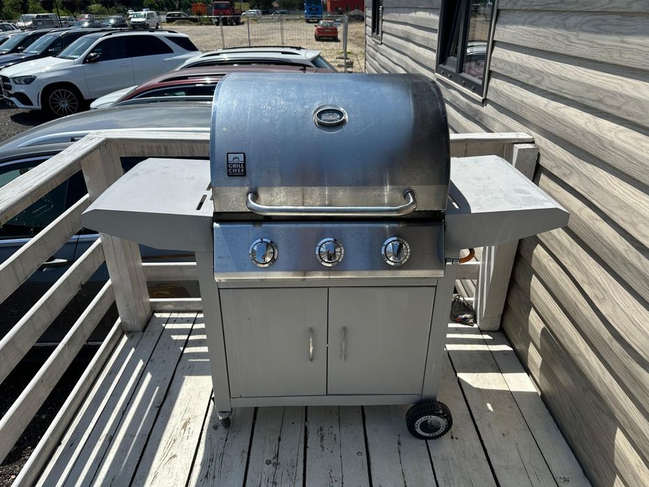 LANDMAN Gratar Pe Gaz cu 3 arzatoare !