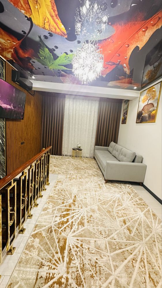 Суточная люкс 4х кв. daily rent 4 room apartment. 4 хонали люкс кварти