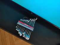 Set chei combinate CR-VA, Profi Tools, forjate, 6 - 22mm - 12P