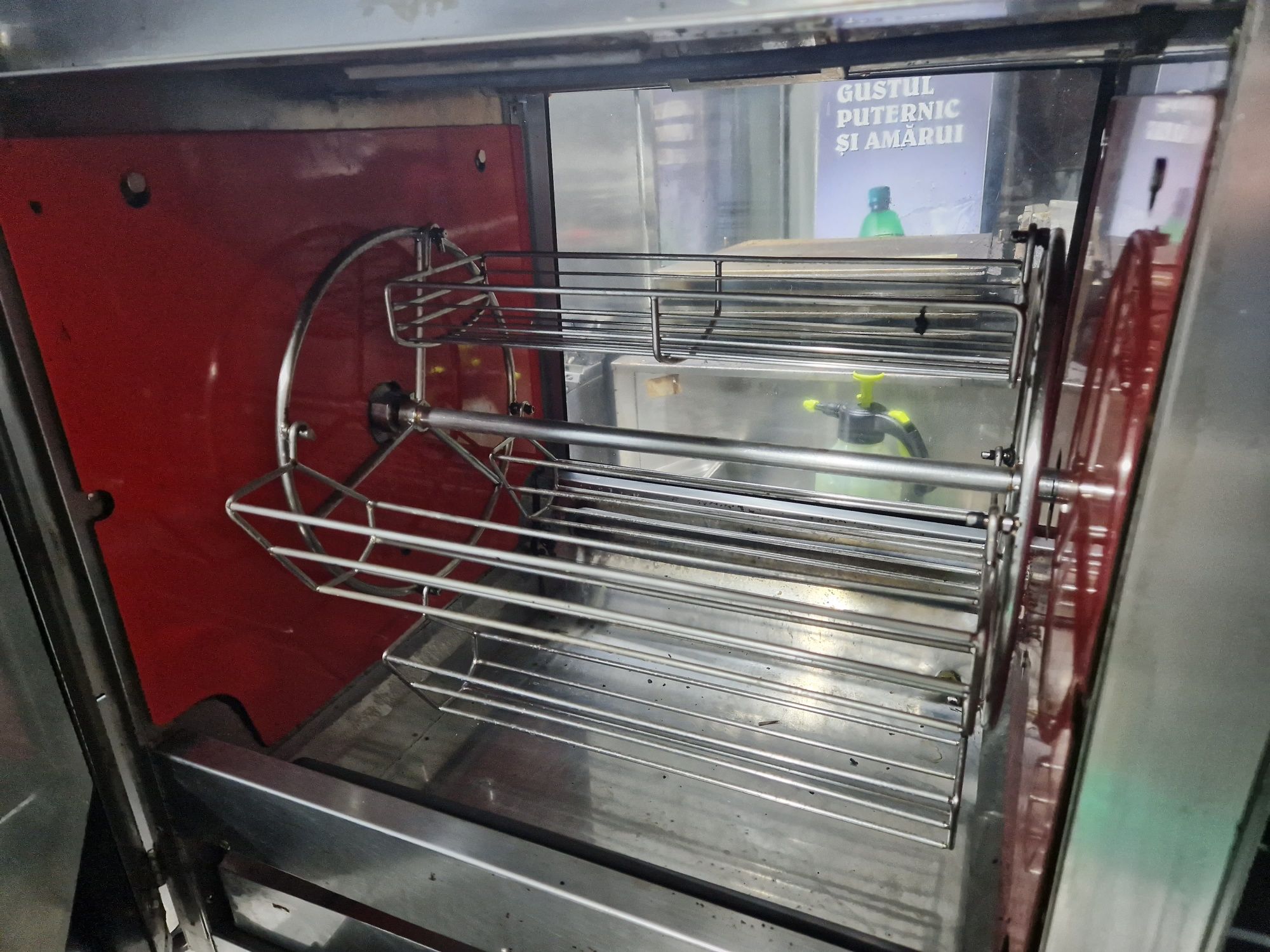 Cuptor pizza 4+4 electric , cu samota, la.380v, cuptor convectie