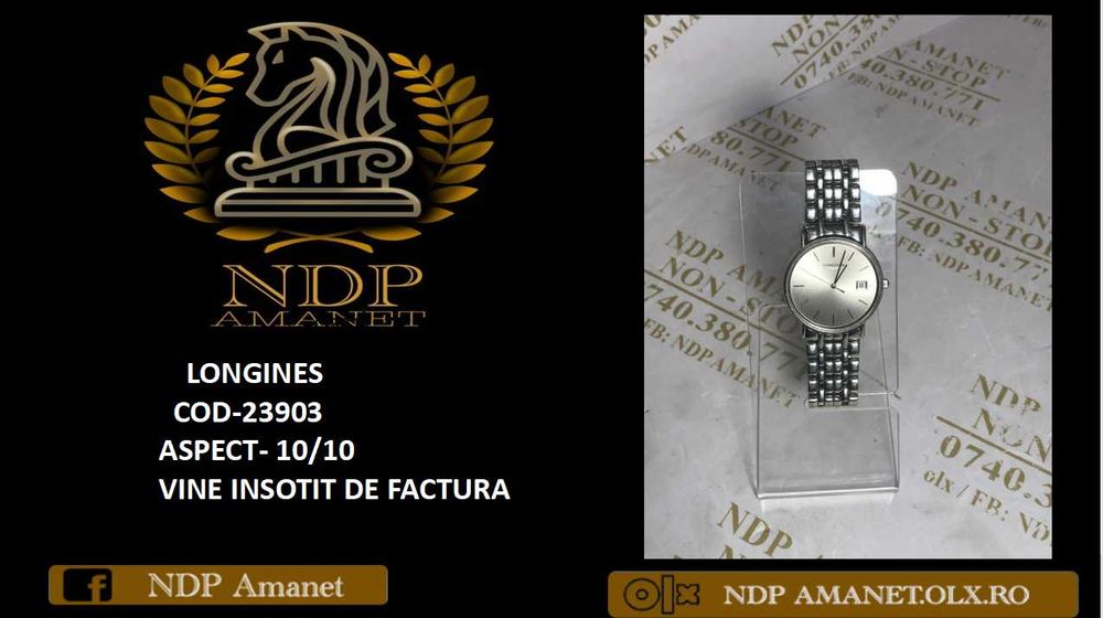 NDP Amanet Calea Mosilor 298 CEAS LONGINES (23903)