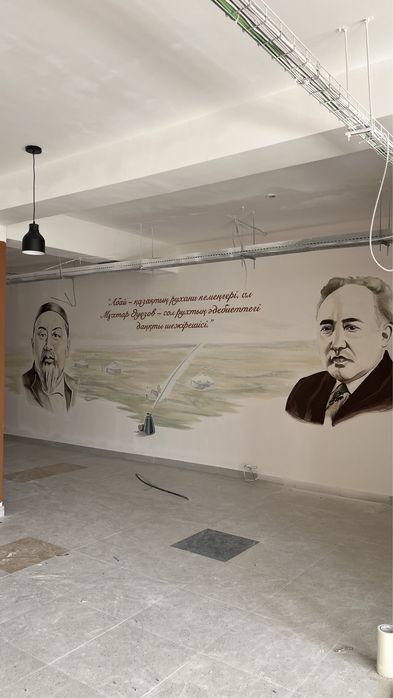 Роспись стен / Декоративные краски