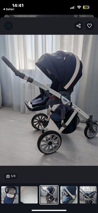 Anex sport 3в1 с автолюлькой и сумкой