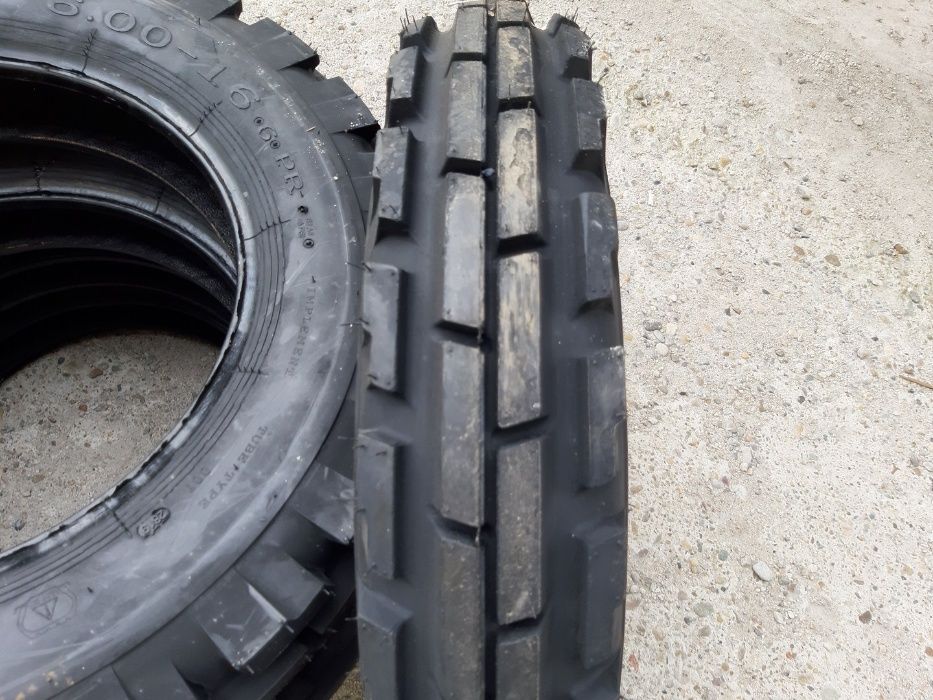 Anvelope noi agricole 6.00-16 8PR OZKA Cauciucuri de tractor fata