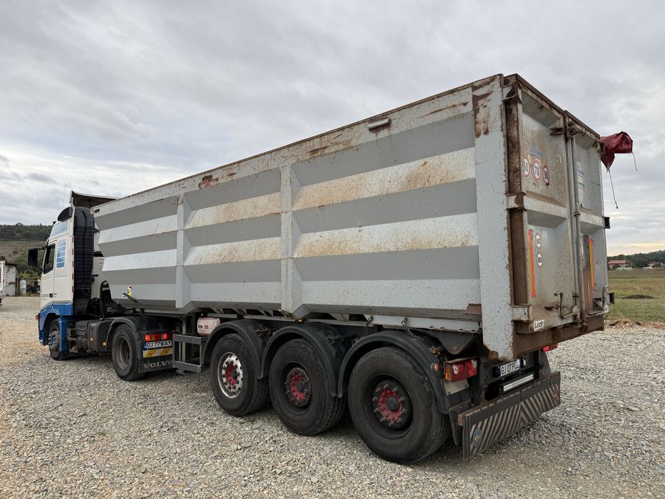 Semiremorca basculanta LUCK 42 mc, hardox, 2007, import recent Belgia