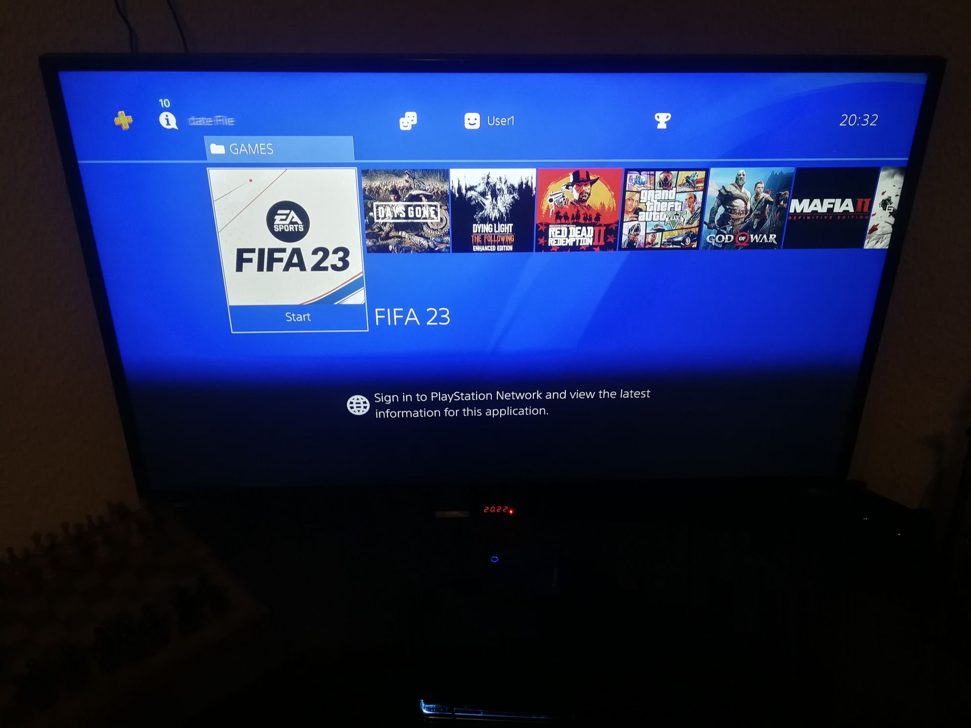 PS4 с много игри Fifa23