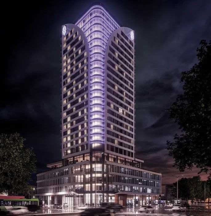 Modera Towers 2/11/24 коробка 52м2 квартира Шота Руставели: ПРОДАЕТСЯ