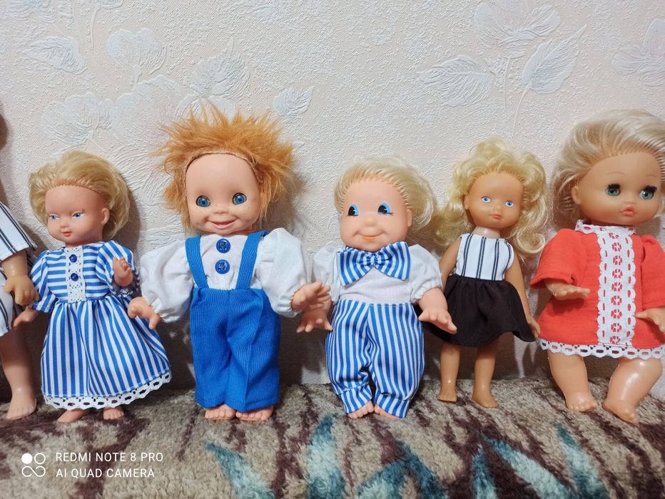 Пупсы СССР и резиновые игрушки