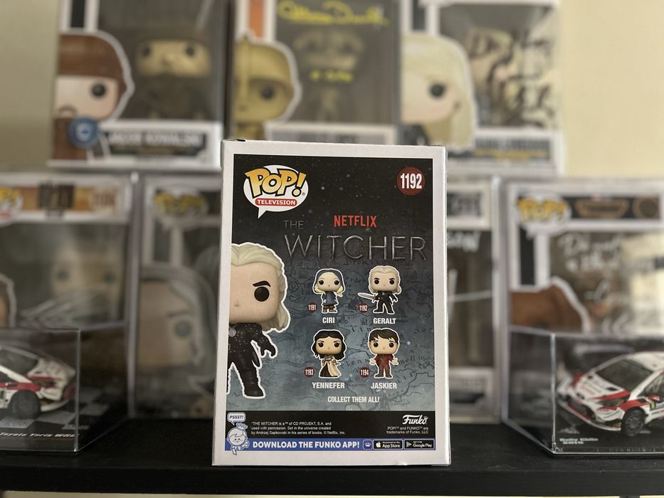 Funko Pop! The Witcher #1192 Geralt (Chase Edition) + протектор