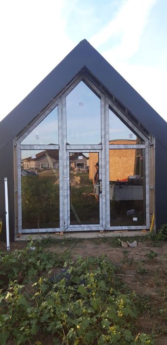 Tâmplărie pvc cu geam termopan, plase insecte,