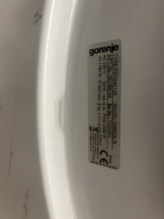 Пералня Gorenje W6823L