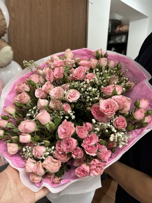 Свежие букеты в отличном состояние