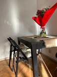 Masa dining extensibila cu  2 scaune