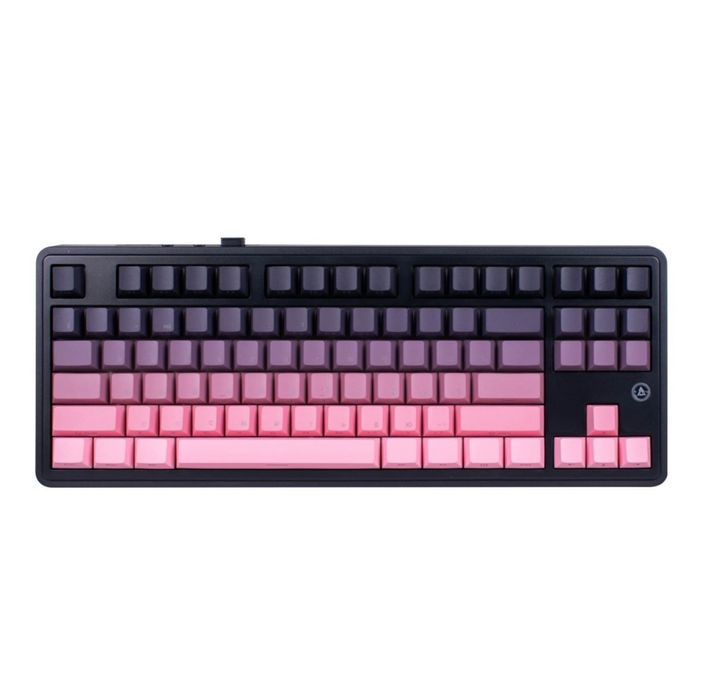 Клавиатура Ajazz ak870 Plus Dream Weaver Switch розовый