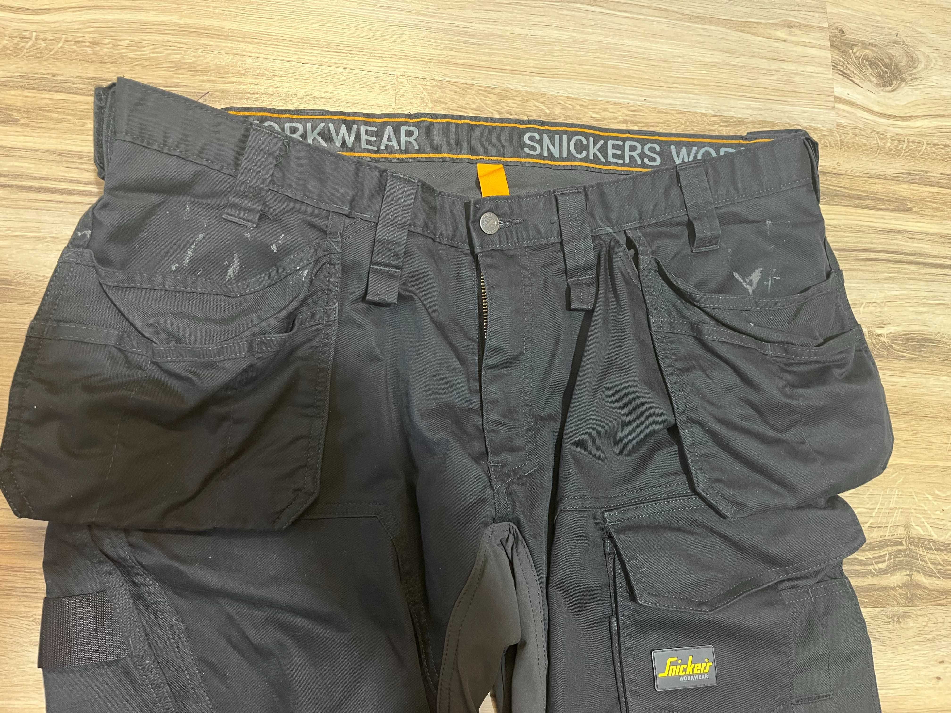 Snickers 6241 AllroundWork Еластичен панталон с външни джобове-58
