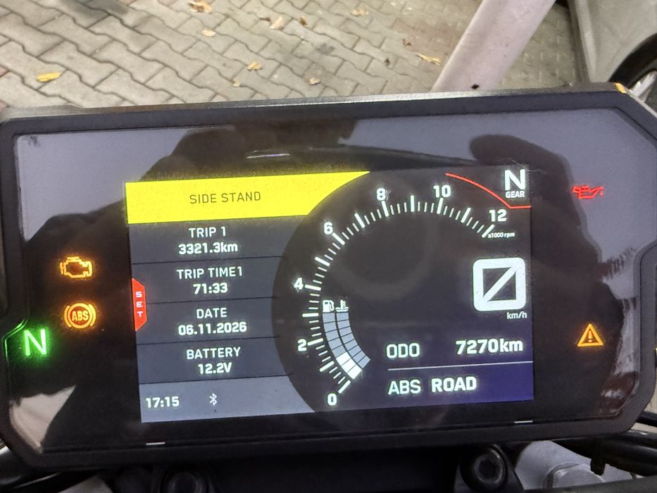 Ktm duke 125 2023.10 Inmatriculat Limited 7200km