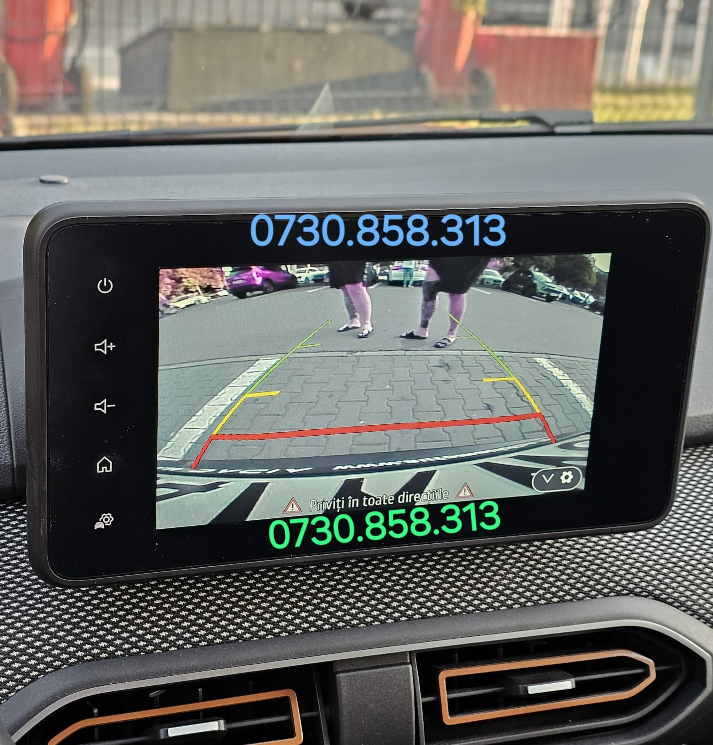 Camera auto marșarier Renault Clio 4 Dacia Logan  Media Display Navi