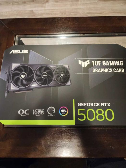 RTX 5080  запечатана