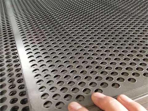 Tabla inox si aluminiu perforat