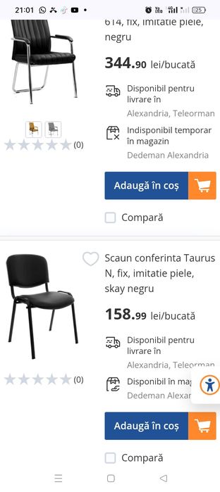 Scaune conferința,gradina/bucătărie,foisor