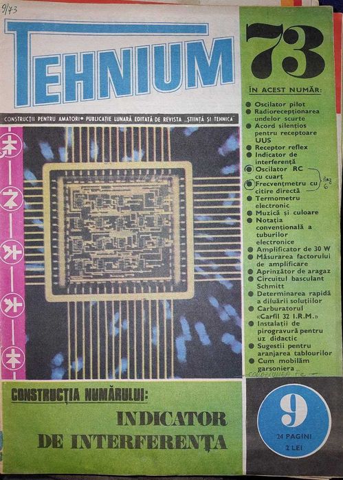 Colectie reviste Tehnium 1971 - 1992