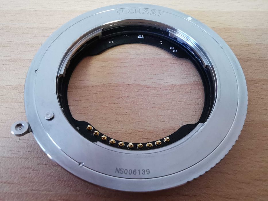 Techart TZE-01 адаптер с автофокус за Sony E обективи към Nikon Z