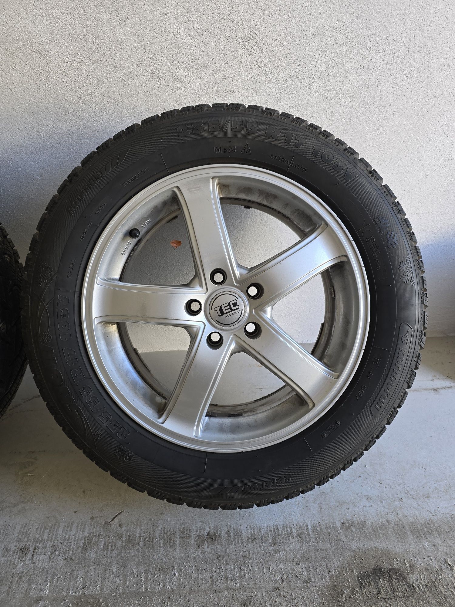 Jante VW Tiguan , cauciucuri iarna