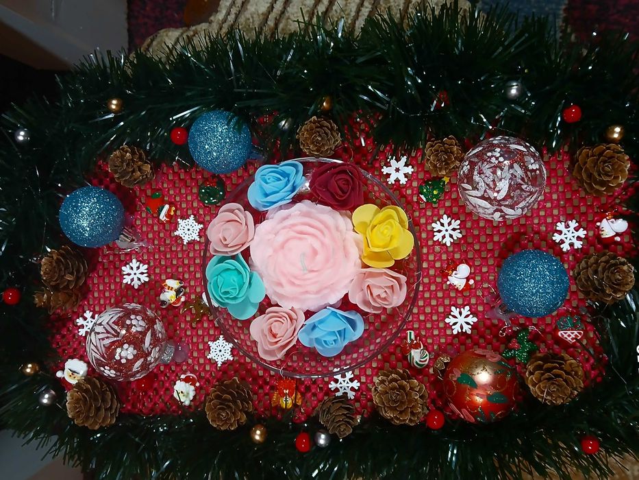 Tavita aranjamente de crăciun