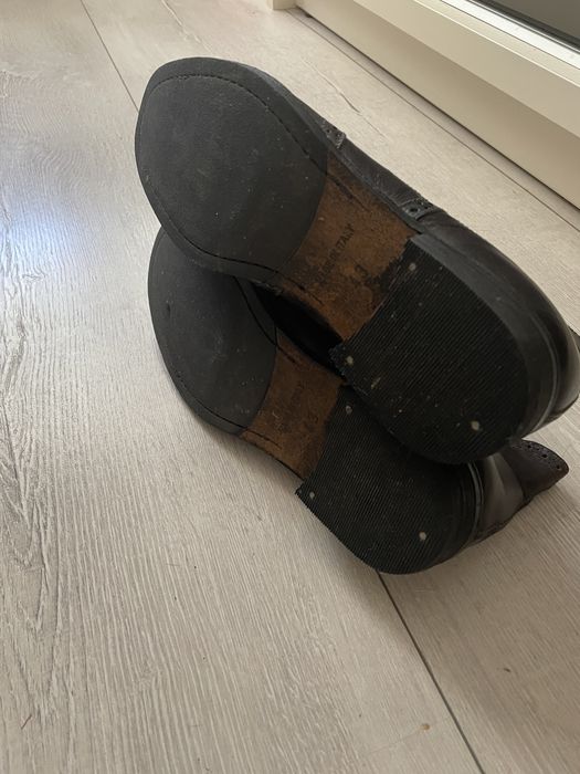 Ghete Chelsea barbati marimea 43 din piele