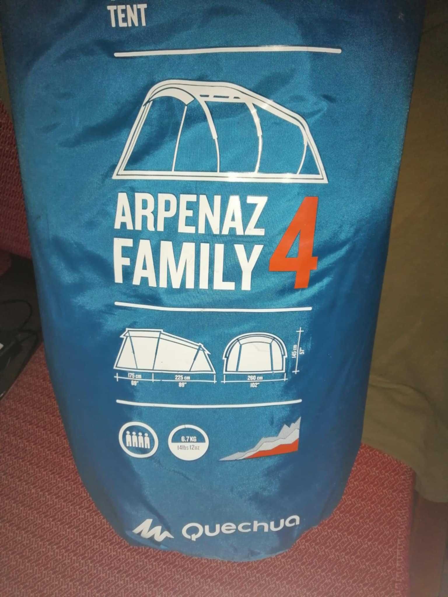 Палатка Arpenaz Family 4 Decathlon