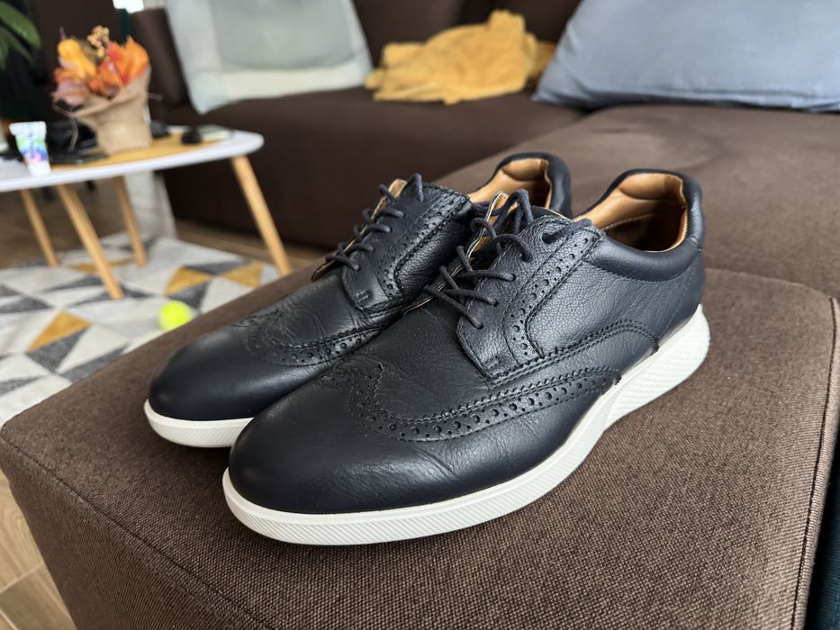 Елегантни мъжки обувки Massimo Dutti от естествена кожа