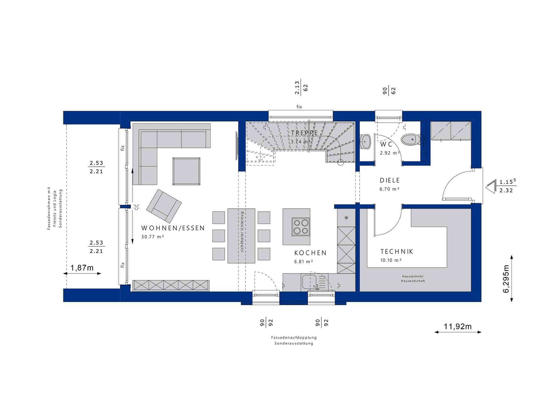 Kit casa lemn  150 mp