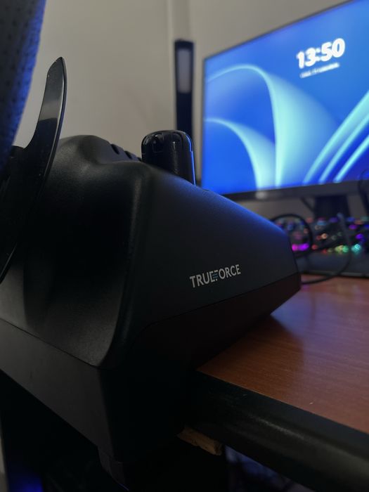 Volan Logitech G923 Trueforce+ schimbator H shifter