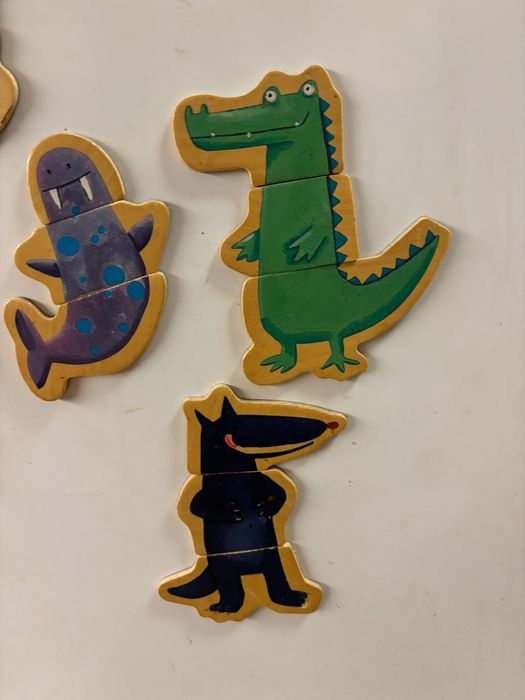 Детски дървени магнити Djeko ферма