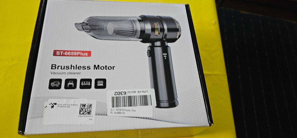 mini aspirator wireless auto casa brushless