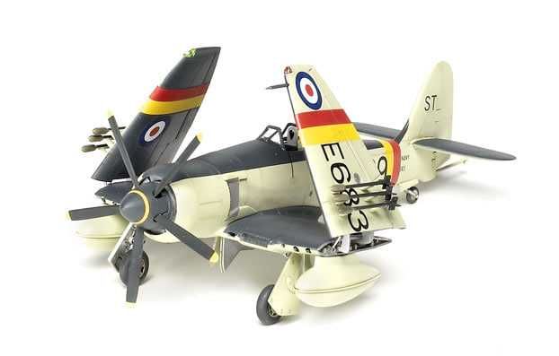 Сборная модель самолета Хоукер «Си Фьюри» (Novo 1/72)