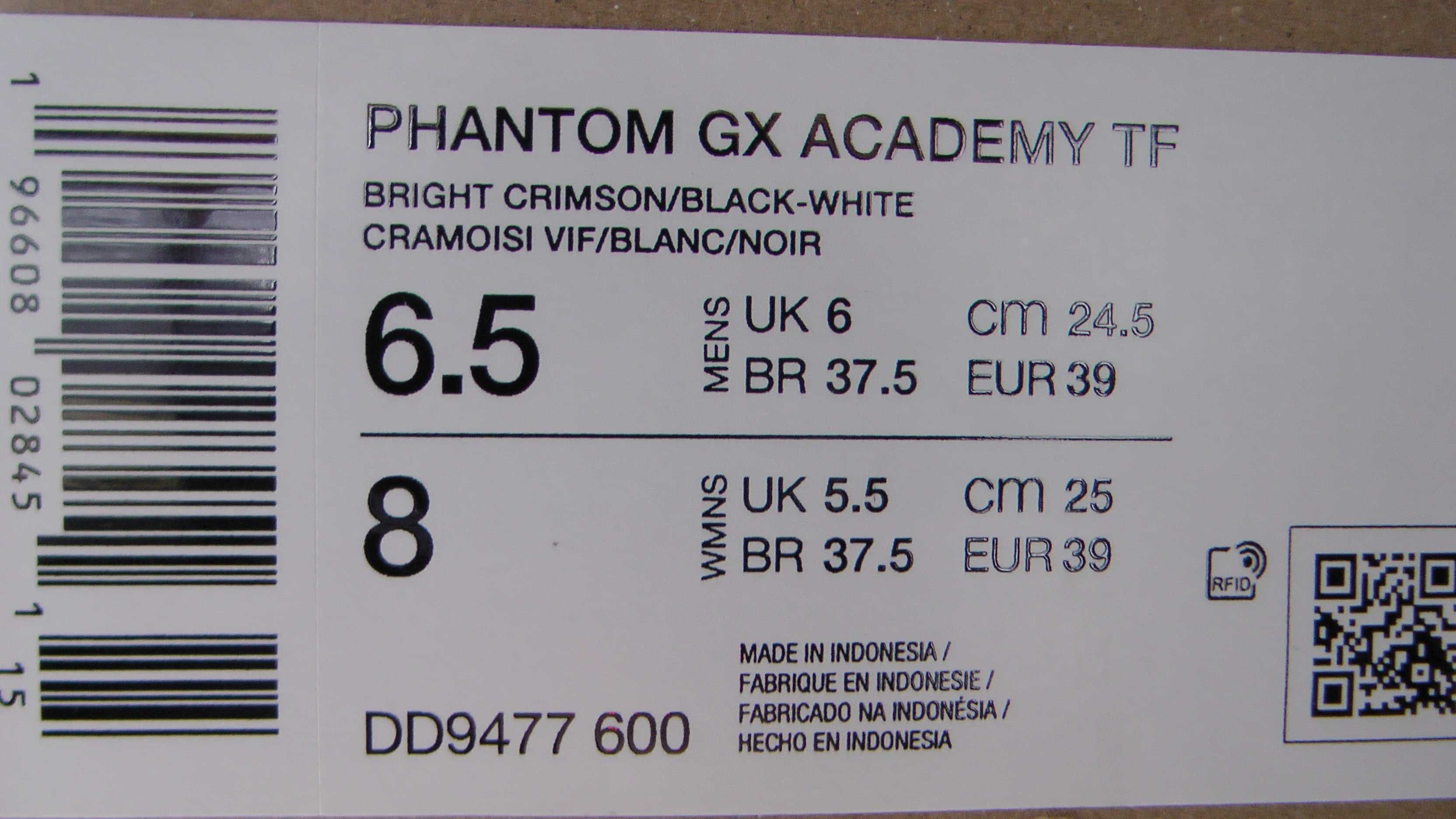Ghete fotbal sintetic NOI Nike Zoom Phantom GX Academy marimea 39