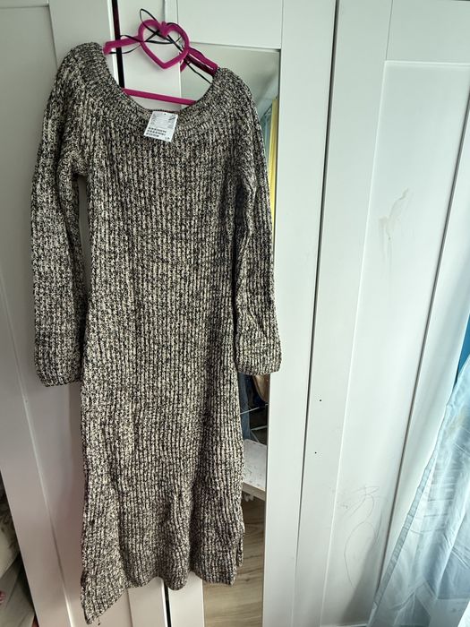 H&M плетена дълга рокля