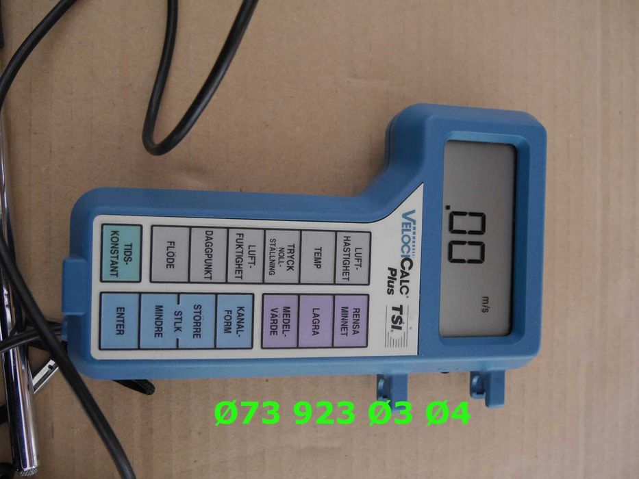 TSI VelociCalc Plus 8360 – aparat măsurare viteză aer