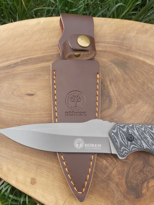 Нож с кожена кания BOKER TSMOV Baumwerk SOLINGEN