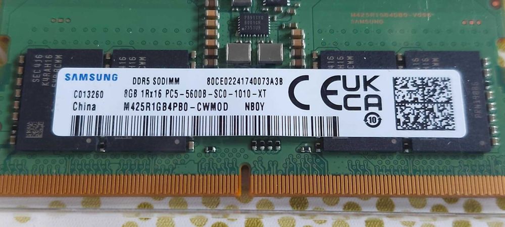 Samsung DDR5 16Gb (2x8GB) RAM 5600 MHz