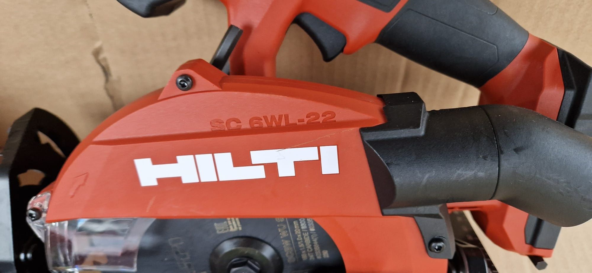 Hilti circular pe acumulatori