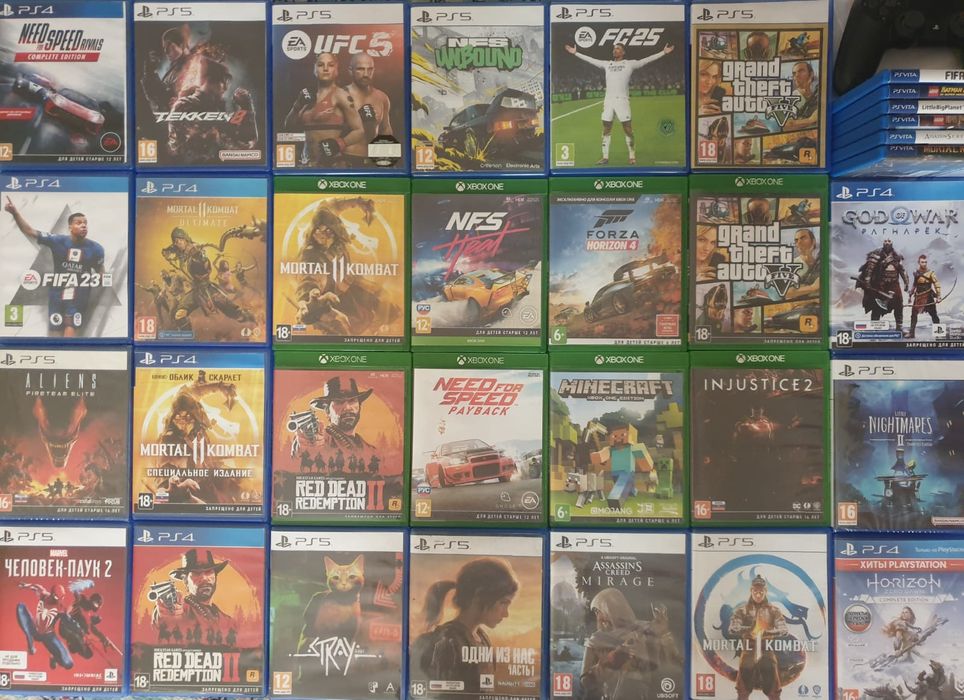 Продам Много Игр Есть от PLAYSTATION Новые и Почти Новые Гарантия Торг